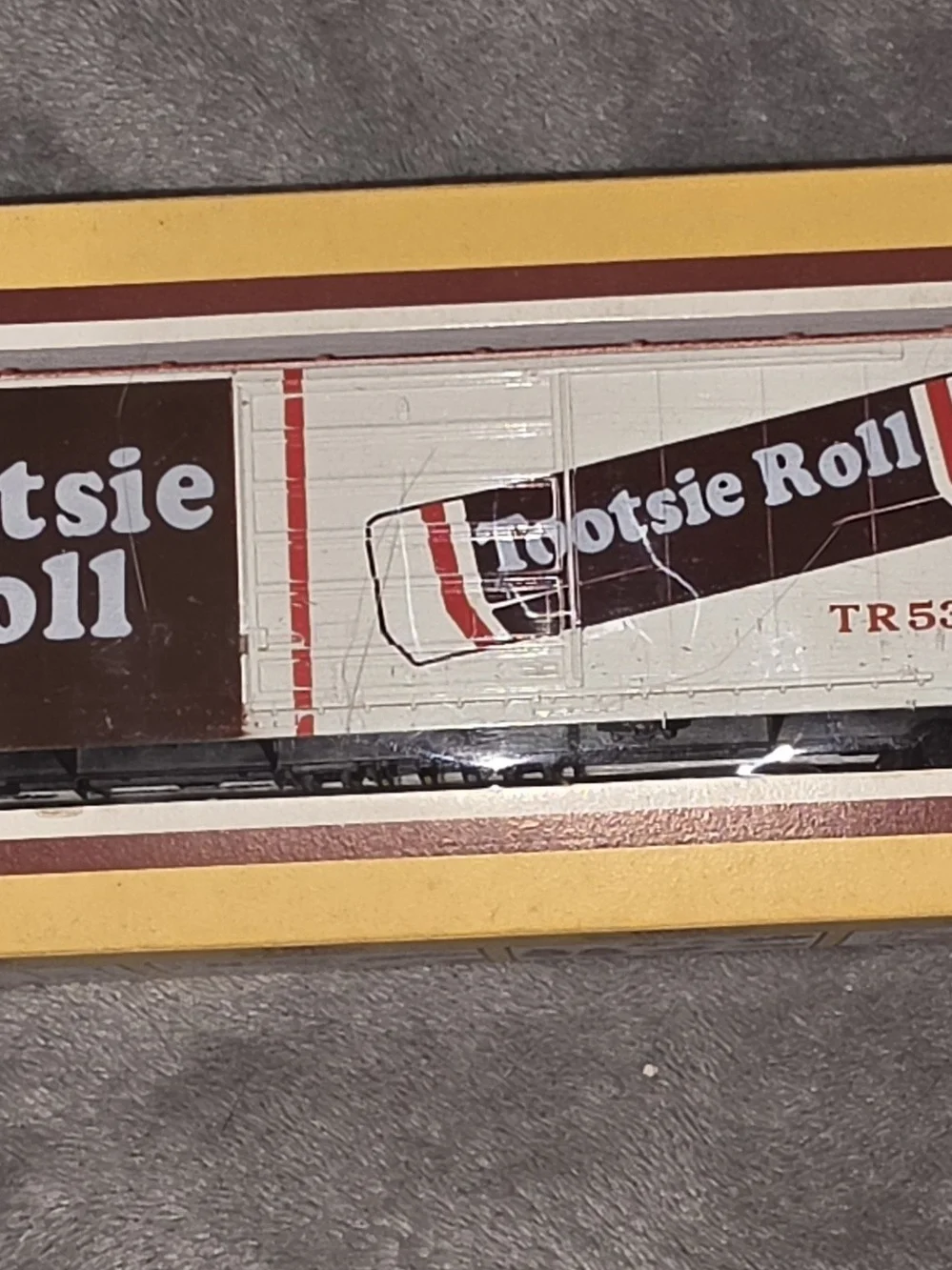 ^ Tootsie Roll Themed HO Scale Train Car